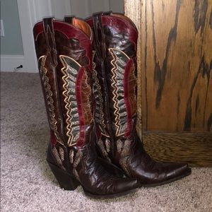 Dan Post Indian Headdress Boots